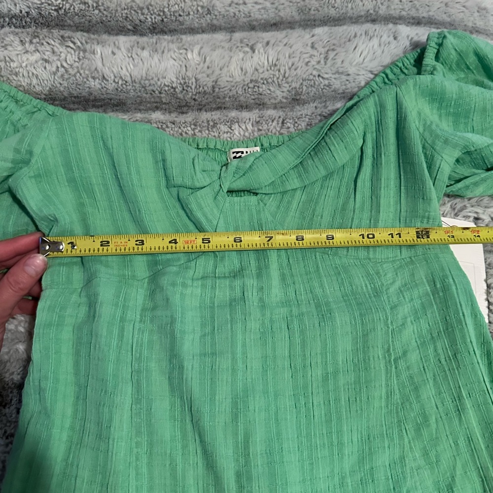 Billabong Sol Puff Sleeve Mini Dress - Picture 7 of 12